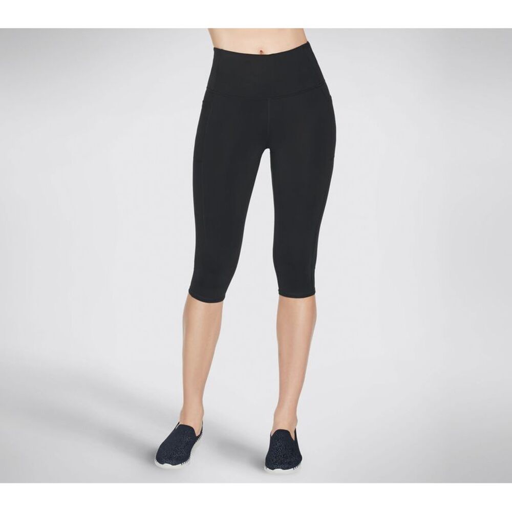 Skechers Black Women's Capri Leggings